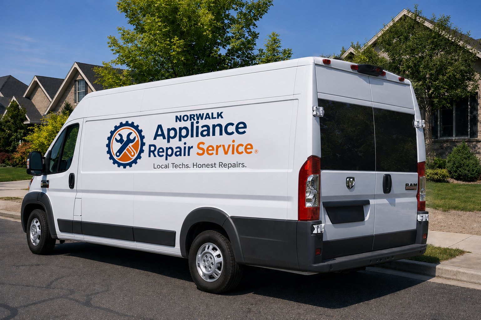 Norwalk-Appliance-Repair-Service-van